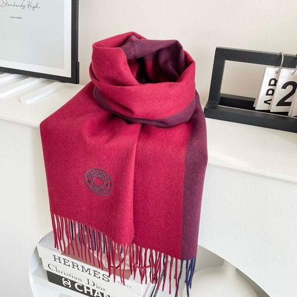 ブランドマフラー角部分ディテール